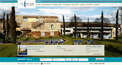 Desktop Screenshot of hotelarcsmonells.com